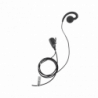 Micrófono de solapa con audífono ajustable al oído para Radios TE320 /