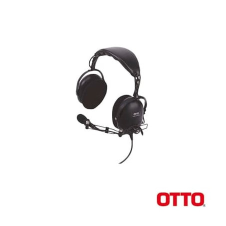 Diadema Heavy Duty sobre la cabeza para Motorola EP350/450/450S, MAGON