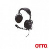 Diadema Heavy Duty sobre la cabeza para Motorola EP350/450/450S, MAGON