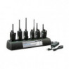 Multicargador Endura para 6 radios HYT TC508/518/580, para baterías de