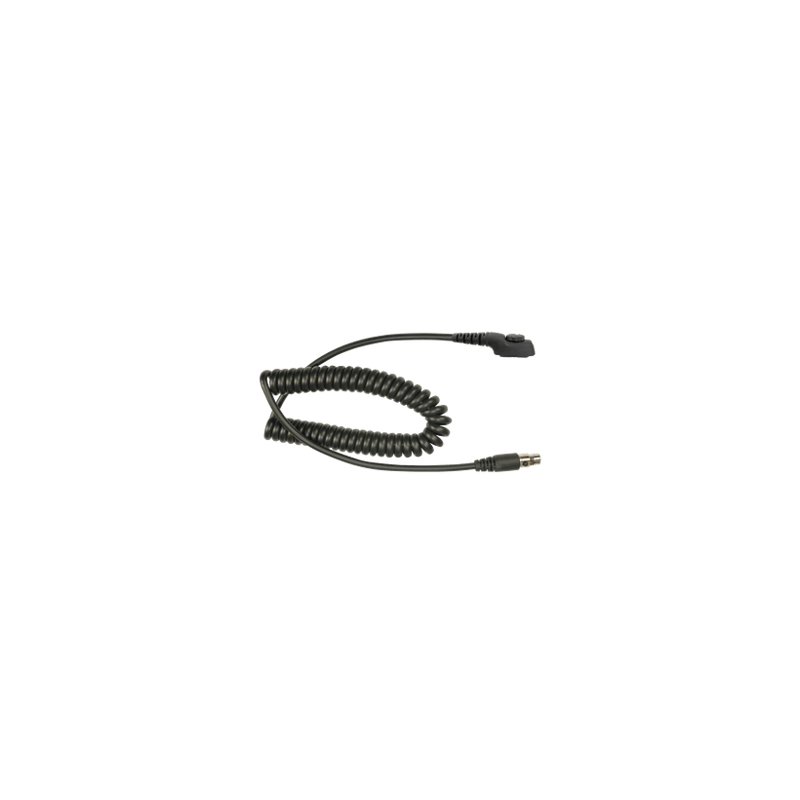 Cable para auricular HDS-EMB con atenuación de ruido para radios HYTER