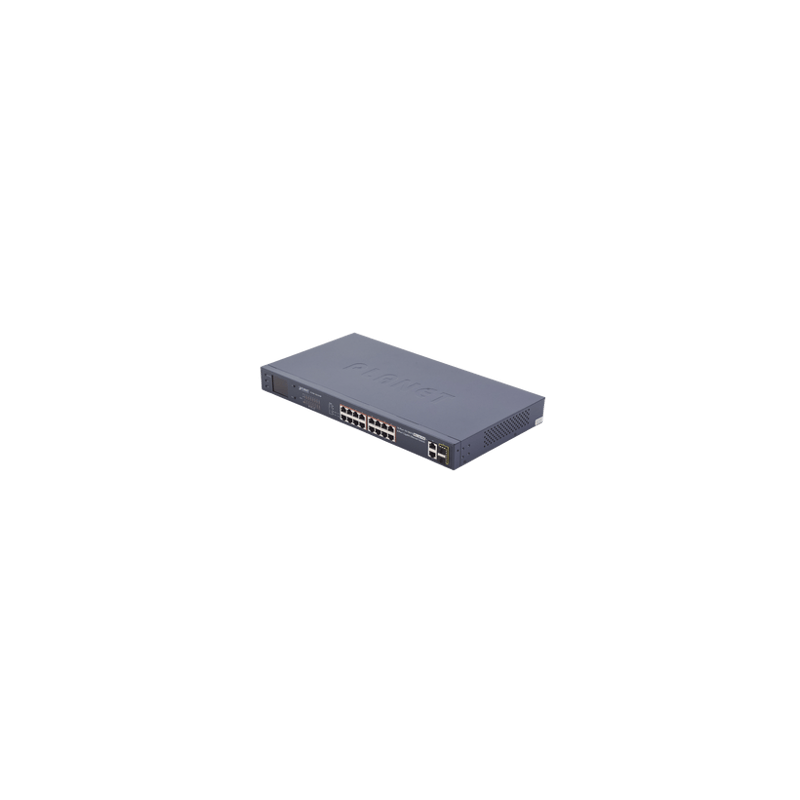 Switch no administrable PoE Extended, Aislamiento VLAN de 16 puertos