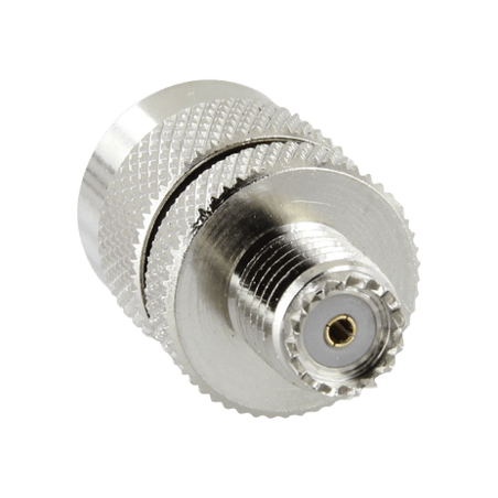 Adaptador en Línea de Conector Mini UHF Hembra a UHF Macho (PL-259), N