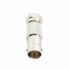Adaptador en Línea para Video, de Conector BNC Hembra a F Macho, 75 Oh