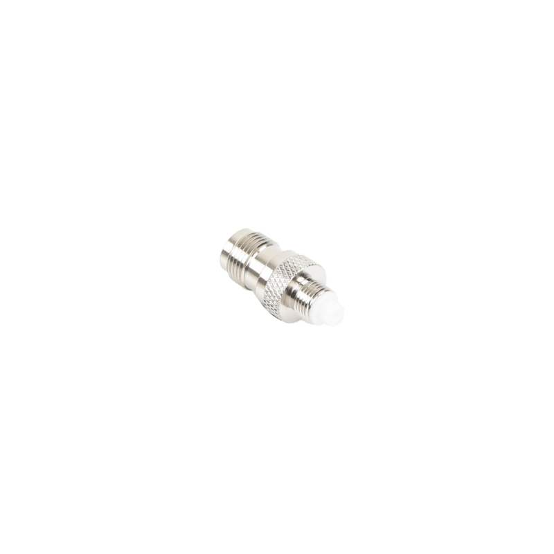 Adaptador en Línea, de Conector TNC Hembra a FME Hembra, Niple Europeo