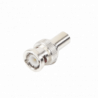 Carga Coaxial Terminal de 75 Ohm para CCTV, 1/2 Watt, en Conector BNC