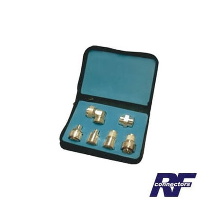 Kit completo de 6 Adaptadores 7-16 DIN.