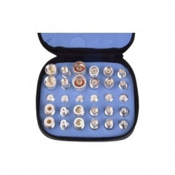 Kit Universal de Adaptadores UNIDAPT de 30 piezas en Bronze Blanco con