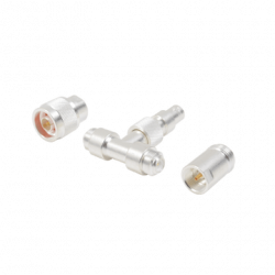 Adaptador UNIDAPT en T capacitiva, muestreador de BNC Hembra a 2 UNIDA