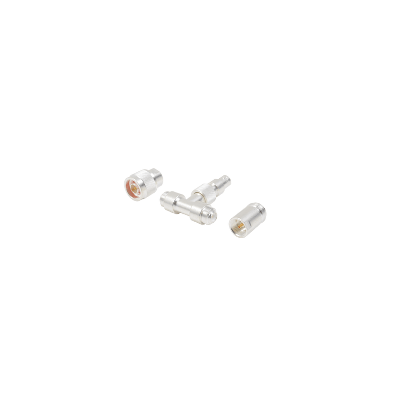 Adaptador UNIDAPT en T capacitiva, muestreador de BNC Hembra a 2 UNIDA