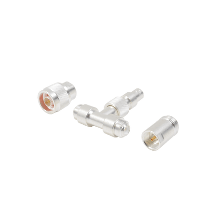 Adaptador UNIDAPT en T capacitiva, muestreador de BNC Hembra a 2 UNIDA