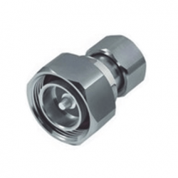 Adaptador en Línea de Conector DIN 7-16 Macho a 4.3-10 Macho, Bronce B