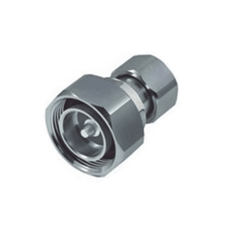 Adaptador en Línea de Conector DIN 7-16 Macho a 4.3-10 Macho, Bronce B