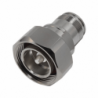 Adaptador en Línea de Conector DIN 7-16 Macho a 4.3-10 Hembra, Bronce