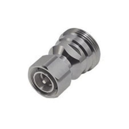 Adaptador en Línea de Conector DIN 7-16 Hembra a 4.3-10 Macho, Bronce