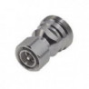 Adaptador en Línea de Conector DIN 7-16 Hembra a 4.3-10 Macho, Bronce