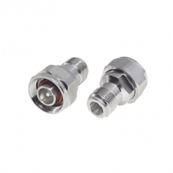 Adaptador en Línea, de N Hembra a (Mini) DIN 4.1-9.5 Macho, PIM -155 d