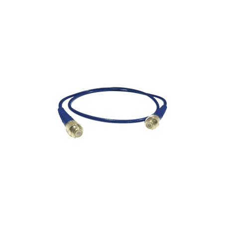 Cable RG-58/U de 91 centímetros, Doble Blindaje en Forro Azul, con dos