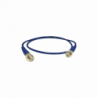 Cable RG-58/U de 91 centímetros, Doble Blindaje en Forro Azul, con dos