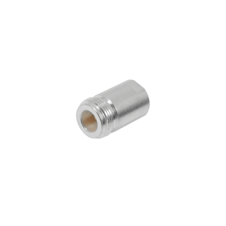 Adaptador UNIDAPT Hembra a N Hembra. Plata / Oro / Teflón.