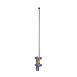 Antena base UHF 406-430 MHz, Fibra de Vidrio, 9 dB de Ganancia, Serie