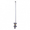 Antena base UHF 406-430 MHz, Fibra de Vidrio, 10 dB de Ganancia, Serie