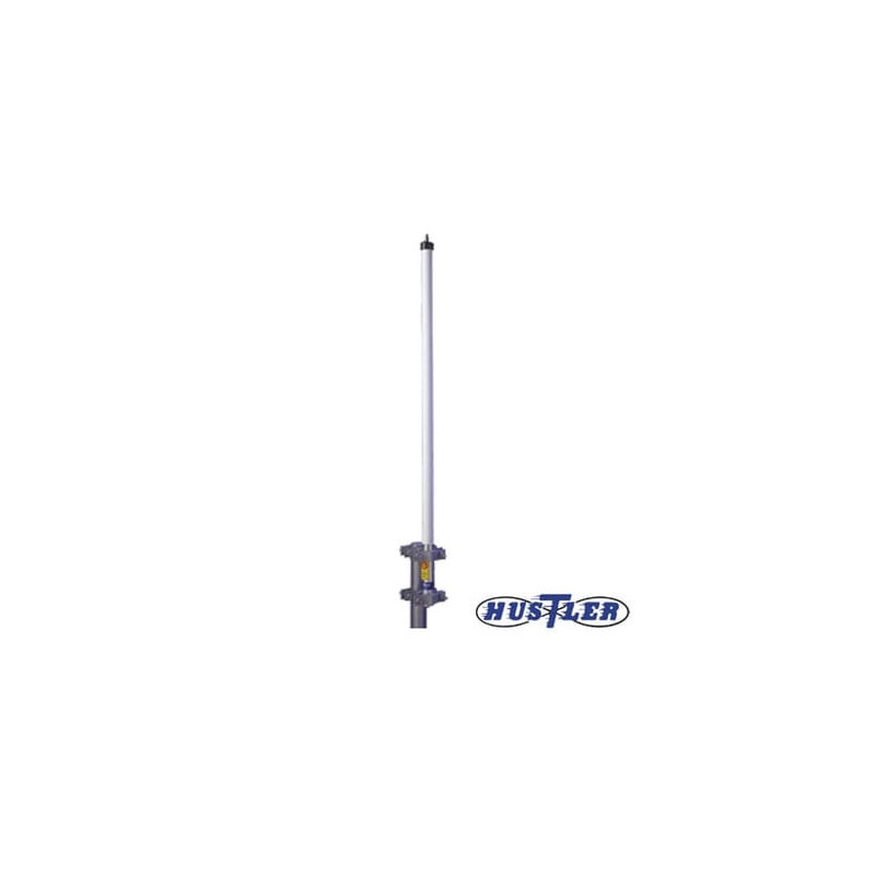 Antena base VHF 150-160 MHz, Fibra de Vidrio, 6 dB de Ganancia, Serie