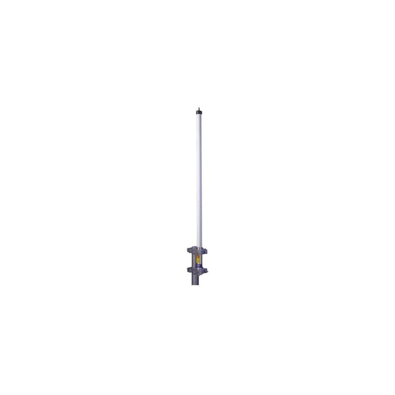 Antena base UHF 430-450 MHz, Fibra de Vidrio, 9 dB de Ganancia, Serie