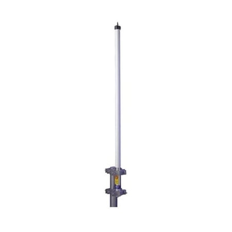 Antena base UHF 430-450 MHz, Fibra de Vidrio, 9 dB de Ganancia, Serie