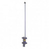 Antena base UHF 430-450 MHz, Fibra de Vidrio, 9 dB de Ganancia, Serie