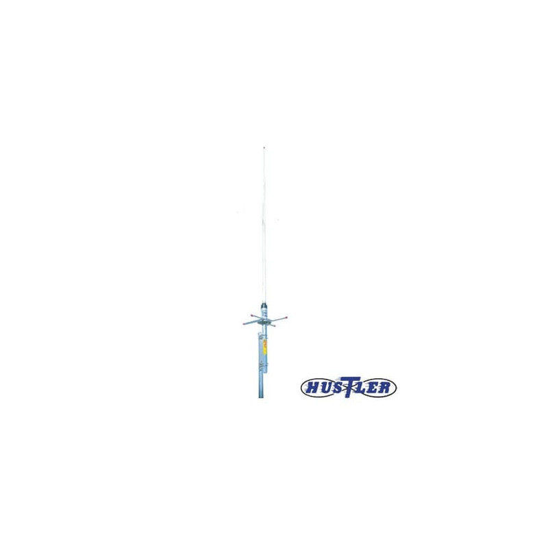 Antena Base Fibra de Vidrio, UHF de 456-464 MHz, 6 dB de ganancia