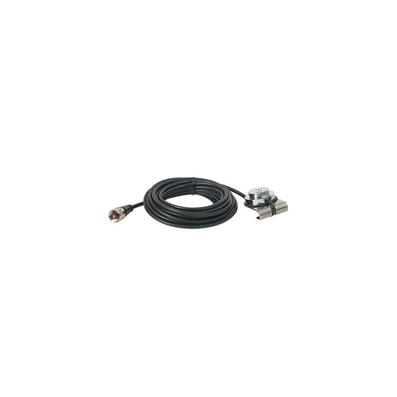 Montaje de 3/4 (Nmo) para Cajuela, 5 m de Cable RG-58A/U, Conector UHF