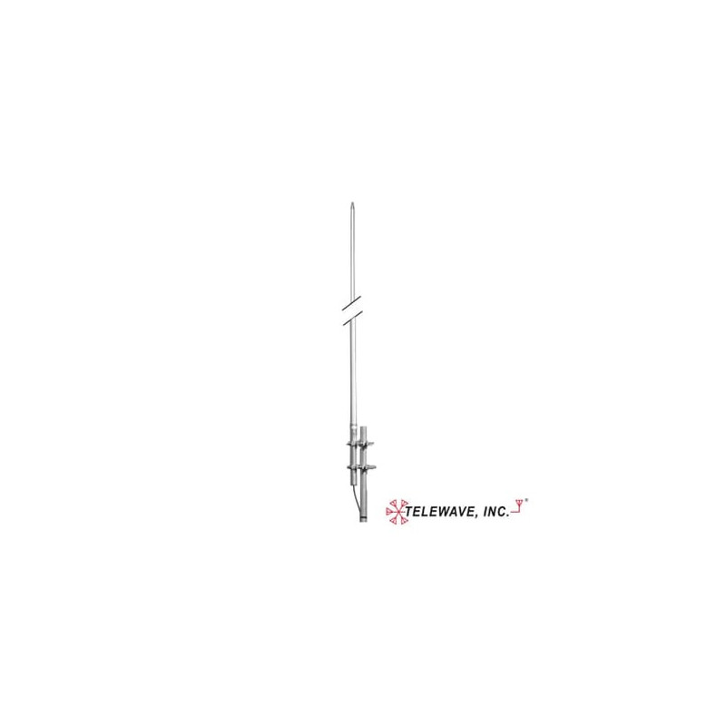 Antena Colineal de Fibra de vidrio para Base, 156-164 MHz, 6 dB, N Hem