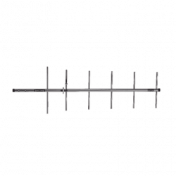 Antena Yagi Direccional para Base, 150-174 MHz, 10.2 dB de ganancia, 6