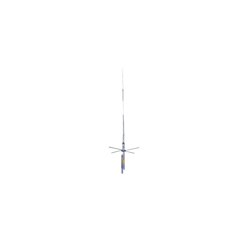 Antena Base VHF, Rango de 136-144 MHz, 7 dB de ganancia