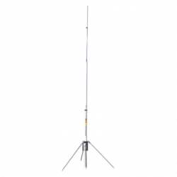 Antena Base VHF, de Aluminio/Fibra de Vidrio , Rango de Frecuencia 148