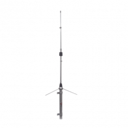 Antena base UHF, rango de frecuencia 406-512 MHz
