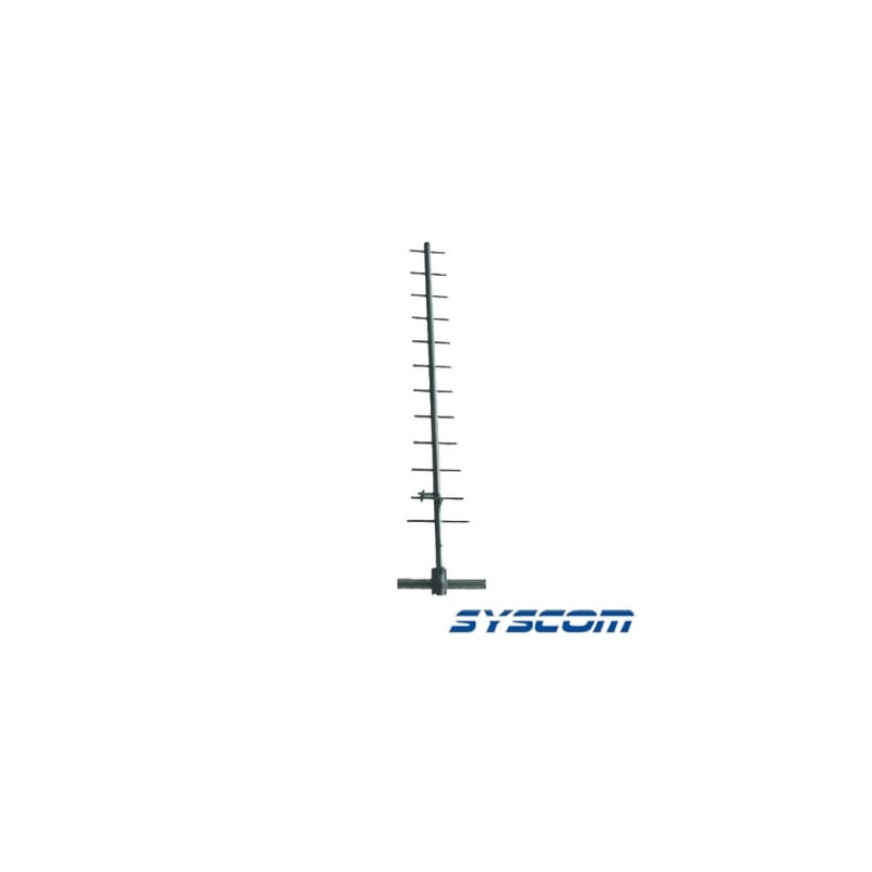 Antena Base UHF, Direccional de 12 elementos, Rango de Frecuencia 440