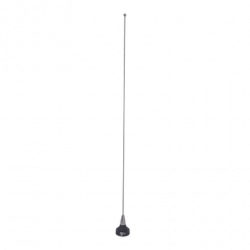Antena móvil VHF / UHF, ajustable en campo, rango de frecuencia 136-96