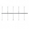 Antena base VHF, direccionales, rango de frecuencia 136 - 174 MHz