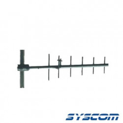 Antena Base UHF, Direccional, Rango de Frecuencia 470 - 490 MHz.