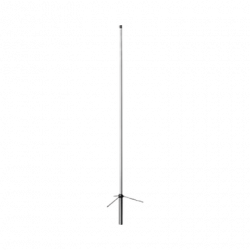 Antena base UHF, fibra de vidrio ajustable, rango de frecuencia 406 -