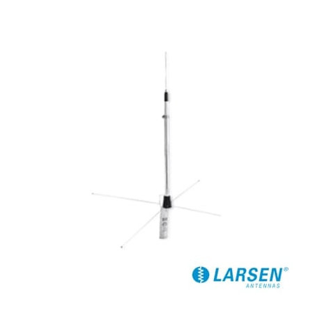 Antena Base VHF, Omnidireccional, Rango de Frecuencia 136 - 230 MHz.