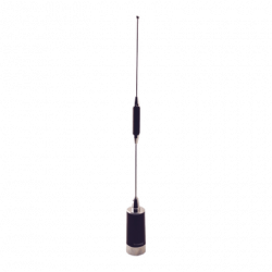 Antena Móvil VHF/UHF,Rango de Frec. 150-158/450-470 MHz.
