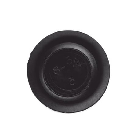 Tapón de plástico para perforación de 3/4