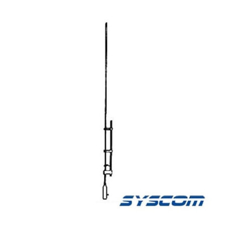 Antena Base VHF, Omnidireccional, Rango de Frecuencia 138 - 174 MHz.