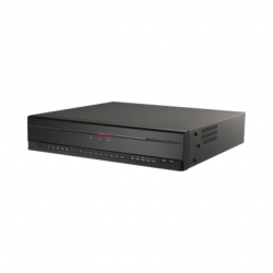 NVR 4K  16 canales (H265)  Switch interconstruido 16 puertos  Soporta