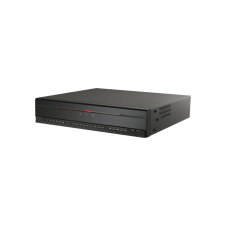 NVR 4K  16 canales (H265)  Switch interconstruido 16 puertos  Soporta
