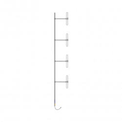 Antena Aérea para Base, 4 Dipolos, 118-138 MHz, 8.0 dBd, 20 MHz, Radia