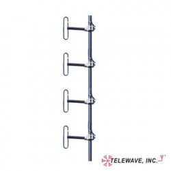 Antena para Estación Base UHF, de 4 Dipolos, Rango de Frecuencia 406-5
